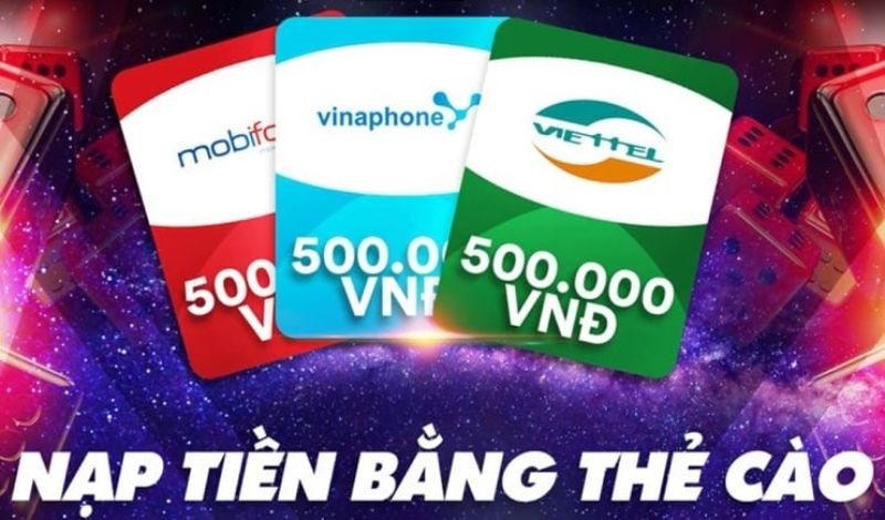Các phương thức nạp tiền phổ biến tại Ga128